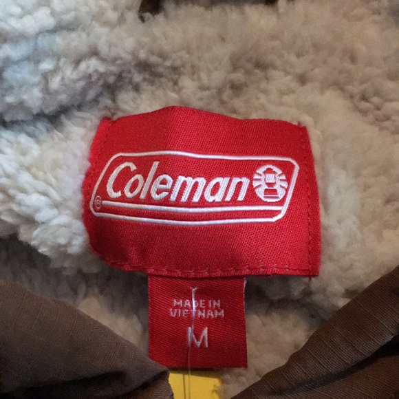 NWTs Coleman Men’s Hooded Sherpa lined jacket Sz M - Picture 16 of 16
